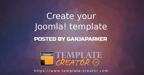 Template Creator CK v4.0.28 - Create Your Joomla Templates