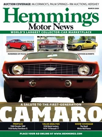 Hemmings Motor News   March 2020