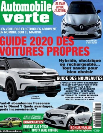 Automobile verte   Février Avril 2020