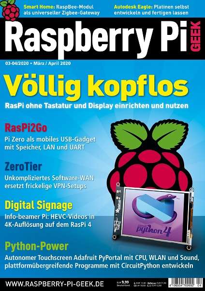 Raspberry Pi Geek №3-4 (Marz-April 2020)