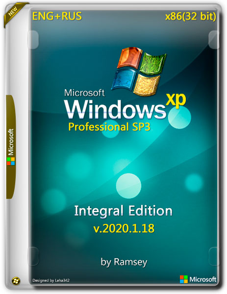Windows XP Professional SP3 x86 Integral Edition v.2020.1.18 (ENG/RUS)