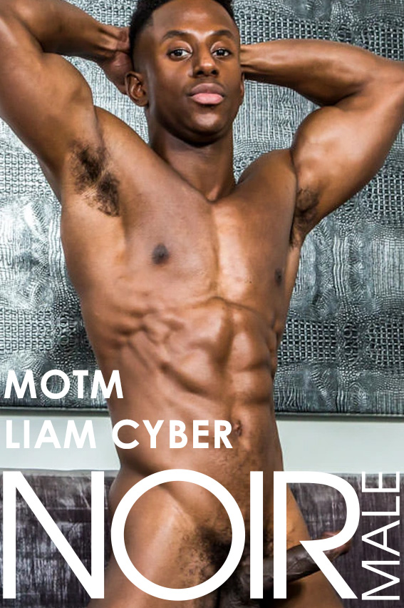 [NoirMale.com] MOTM - Liam Cyber (Liam Cyber) [2019 г., Black, Big Dick, Handjob, Masturbation, Sperm, 1080p]
