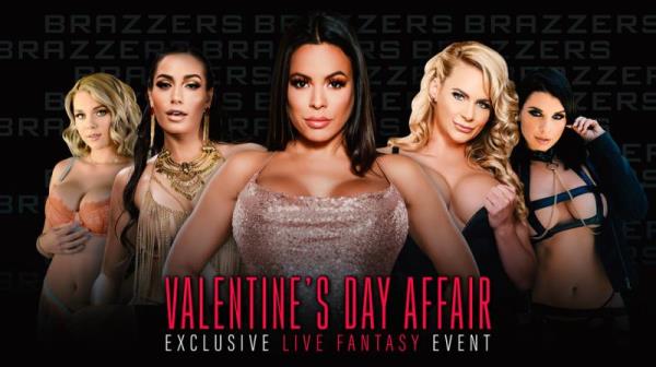 Demi Sutra, Desiree Dulce, Emily Willis... - Brazzers LIVE: Valentine's Day Affair (HD 720p)
