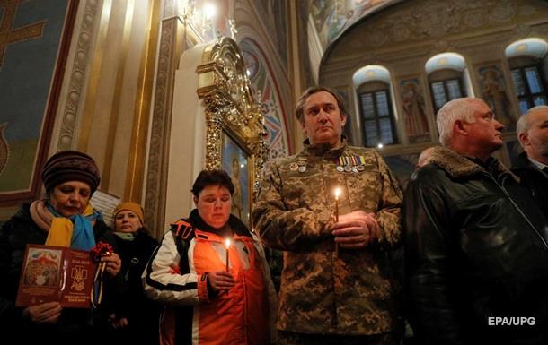 В центре Киева почтили память погибших на Майдане
