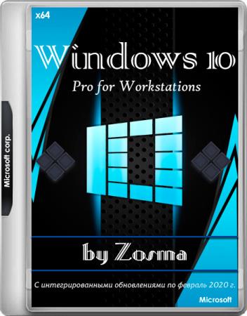 Windows 10 Pro for Workstations v1909 build 18363.657 by Zosma (x64/RUS)