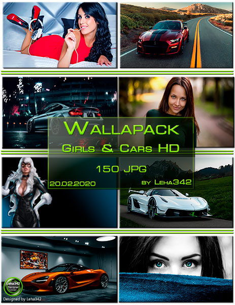Wallapack Girls & Cars HD by Leha342 20.02.2020