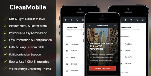 ThemeForest - Circle Mobile v1.4 - Mobile WordPress Theme - 19615885