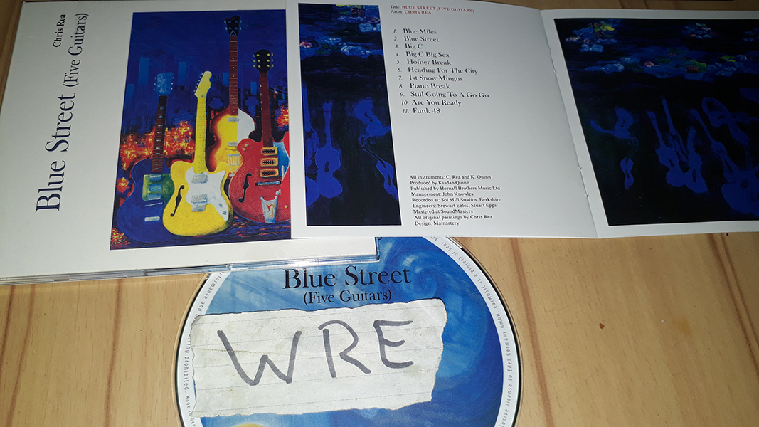 Chris Rea Blue Street (Five Guitars) (0214443EMU) REISSUE CD FLAC 2019 WRE
