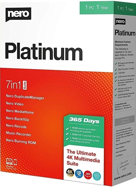 Nero Platinum 2020 Suite 22.0.02300 + Content