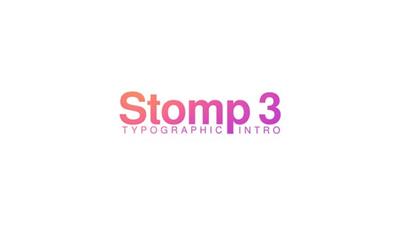 Videohive - Stomp 3 - Typographic Intro 23876109