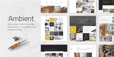 ThemeForest - Ambient v1.7 - Modern Interior Design and Decoration Theme - 19502949 - NULLED