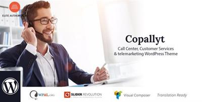 ThemeForest - Copallyt v3.1 - Call Center & Telemarketing WordPress Theme - 21062630