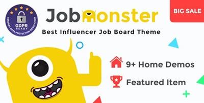 ThemeForest - Jobmonster v4.6.0.4 - Job Board WordPress Theme - 10965446