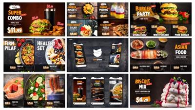 Videohive - Food and Restaurant Promo  Instagram Stories - 24535586