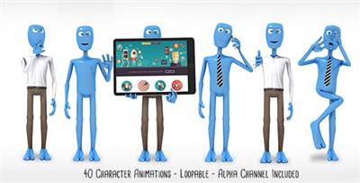 Videohive - Funny Character - Animation Toolkit 17388403