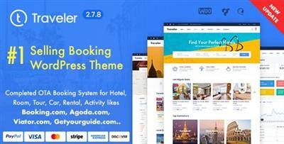 ThemeForest - Traveler v2.7.8.7 - Travel Booking WordPress Theme - 10822683 - NULLED