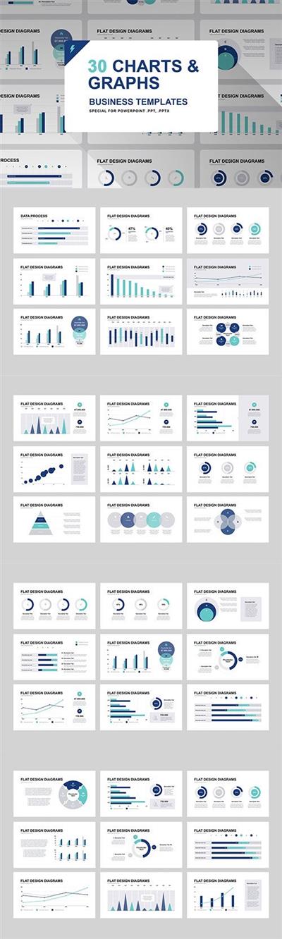 Graphs and Charts for PowerPoint and Keynote
