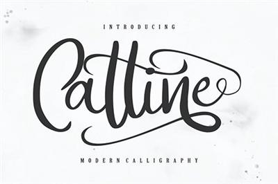 Catline - Modern Calligraphy Script