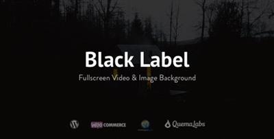ThemeForest - Black Label v4.0.14 - Fullscreen Video & Image Background - 336949