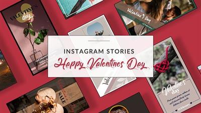 MotionElements - Instagram Stories Happy Valentines Day - 14223347
