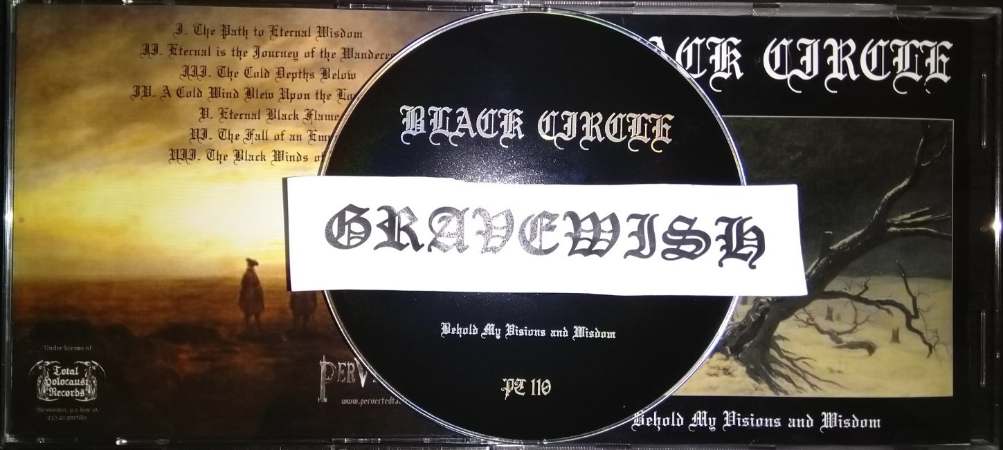 Black Circle Behold My Visions and Wisdom CD FLAC 2004 GRAVEWISH