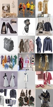 Clothes & Shoes   3D Models   3dSkyPro   Volume 1
