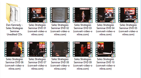 Dan Kennedy - Sales Strategies Seminar (10 DVD box & CD)