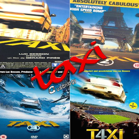 Такси: Квадрология / Taxi: Quadrilogy (1998-2007) (BDRip 1080p) 60 fps