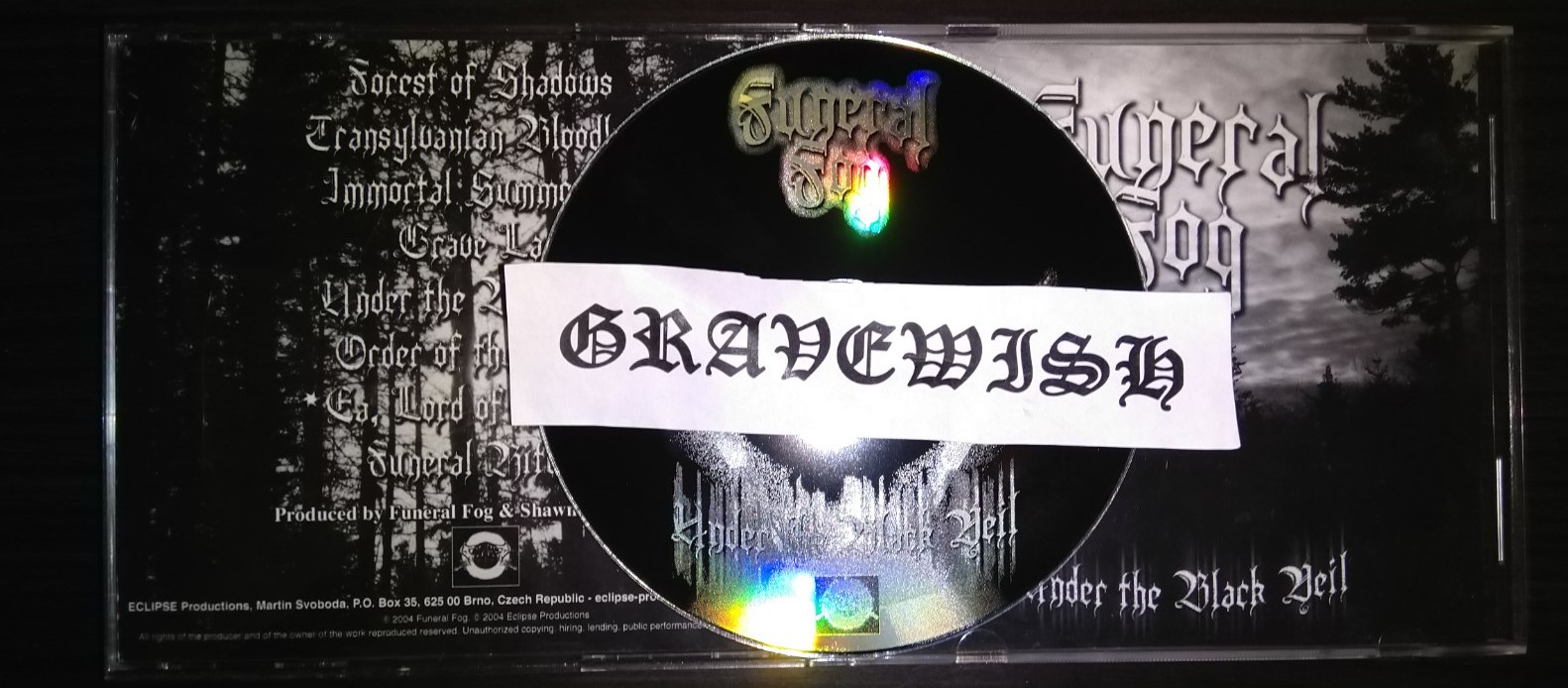 Funeral Fog Under the Black Veil CD FLAC 2003 GRAVEWISH