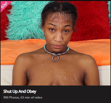 [GhettoGaggers.com] Shut Up And Obey [2020, Blowjob, Deep Throat, Puke, Slapping, Doggy, Cumshot, Rough Sex, Humilation, Verbal Abuse, Pissing, 1080p]
