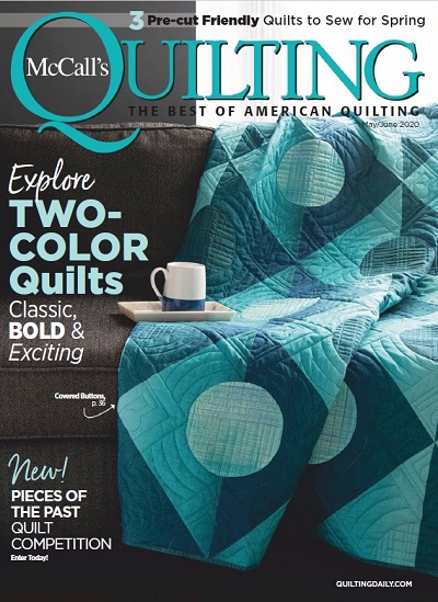 McCalls Quilting  May/June 2020