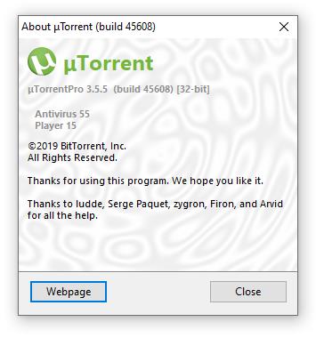 ВµTorrent Pro 3.5.5 Build 45608 Multilingual