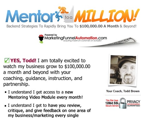 Todd Brown  - Mentor to a Million
