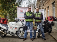 Волонтери на мотоциклах допомагатимуть швидкій допомозі в Києві