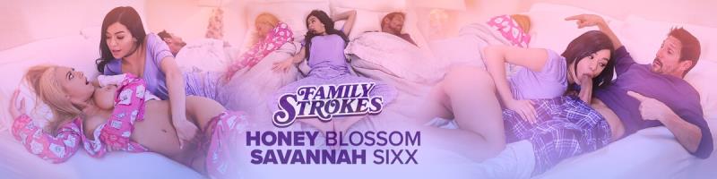 Savannah Sixx  Honey Blossom - My Step Parents Seduced Me (Latina) [SD]
