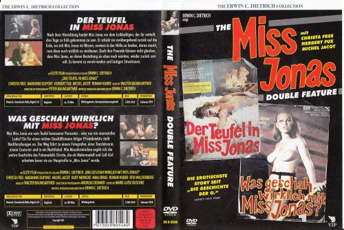 The Miss Jonas Double Feature /   (Erwin C. Dietrich, Elite Film) [1974 ., Horror | Mystery, 2x DVD5] (Christa Free ... Mari-Lyn Jonas Marianne Dupont ... Dorthe Herbert Fux ... the Devil Michel Jacot ... Jacques Jürg Coray ... Juan-C