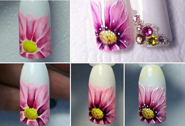 Простые и красивые дизайны ногтей гель-лаком. Фото, как сделать пошагово для начинающих