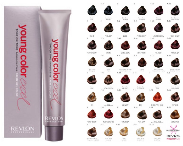 Revlon (Ревлон) — профессиональная краска для волос. Палитра цветов, фото, отзывы