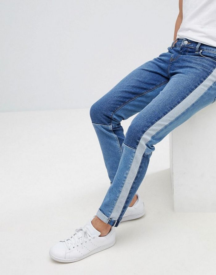Женские джинсы с лампасами. Модно или нет в этом году, с чем носить, фото