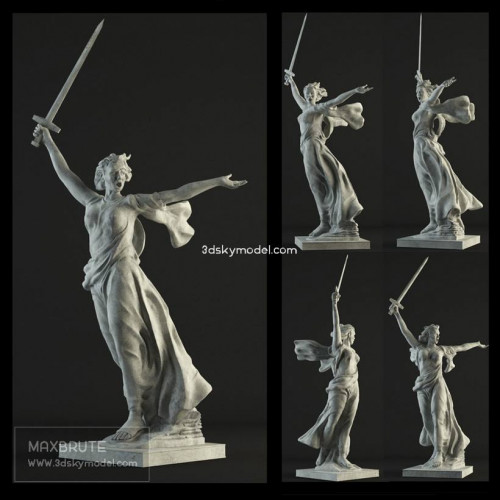 3Dsky Sculpture 3D Models Vol 2