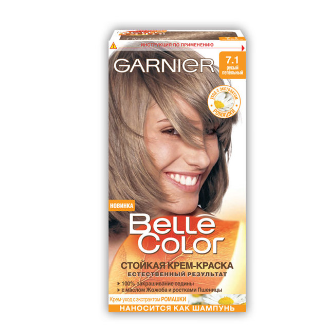Garnier Color Sensation. Палитра цветов краски, фото до и после, отзывы