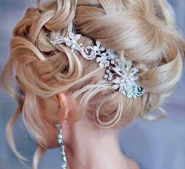 Прически на свадьбу на средние волосы с челкой и без. Фото и инструкции лучших укладок