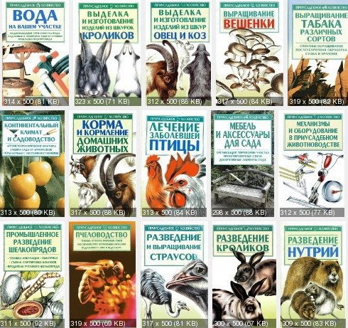 Приусадебное хозяйство в 65 книгах (2001-2006) PDF