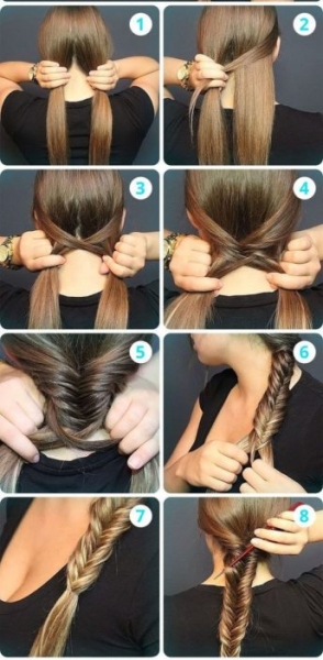 Французские косы на средние волосы для девочек, девушек и женщин.</div>
<div> Фото вариантов. Как плести самой» /></div>
<div style=