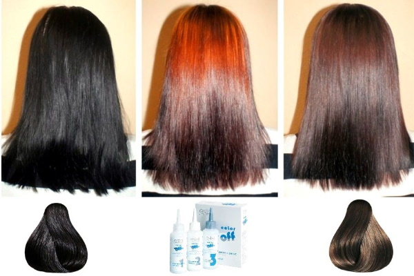 Выход из черного цвета волос. Фото до и после с помощью мелирования, осветлителя, смывки, шатуш в