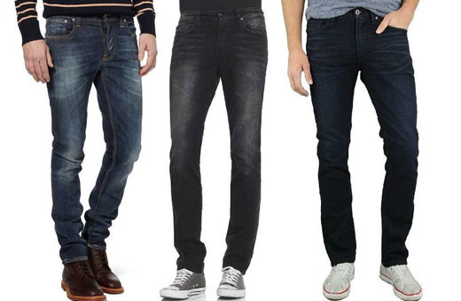 Размерная сетка джинсов для женщин и мужчин.</div>
<div> Китай, Россия, Турция, Европа, США. Как определить» /></div>
<p>
<strong>Для худых мужчин среднего роста замечательными будут прямые джинсы с низкой талией</strong> или модели с очень большими задними карманами. Персоны с обычной фигурой могут себе позволить любой фасон брюк. Однако если вдруг длина тела более чем ноги, то необходимо избегать джинсов с невысокой посадкой.
</p>
<p>
Для низких молодых людей с хорошей фигурой прекрасными спутниками будут 511-е ливайсы скинни с низкой талией и узкими штанинами. 513-е слимы и 514-е прямые джинсы того же популярного американского бренда подбирают мужчины поплотнее.
</p>
<p>
Мускулистым мужчинам стоит подбирать широкие модели, ведь подобные штаны из денима выгодно выделят их рельеф и замечательно сбалансируют части тела. Полным мужчинам подойдут традиционные, слегка широкие модели со средними задними карманами и невысокой посадкой.
</p>
<p>
<strong>Стройным женщинам подойдут джинсовые изделия:</strong>
</p>
<ul>
<li>с широким поясом;</li>
<li>прямым кроем;</li>
<li>со стрелками.</li>
</ul>
<blockquote><p>Пышнотелым предпочтение лучше отдать строгой классике в оттенках темного цвета, лучше всего с очень высокой посадкой.</p></blockquote>
<p>Фигуру подобных женщин превосходно подтянут скинни, выбранные точно по размерам. Эти джинсы могут также подбирать те, у кого вид сложения тела в виде треугольника.</p>
<p> Удобной заменой скинни станут джеггинсы, которые хорошо сочетать с длинными джемперами или жакетами со длиной средней.
</p>
<div style=