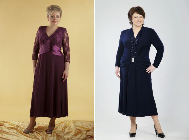 Нарядные платья для женщин 40-50-60 лет. Модные фасоны, цвета, на свадьбу