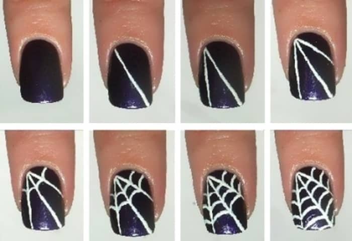 Дизайны ногтей для начинающих пошагово. Фото, видео простые с трафаретом, стразы, рисунки