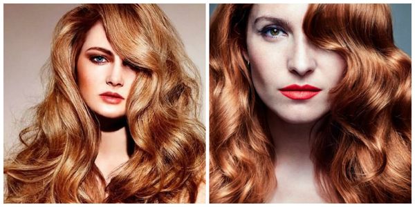 Темно-рыжий цвет волос. Фото, оттенки, кому идет, до и после окрашивания, краски