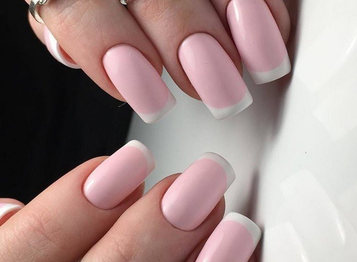 Дизайны ногтей розового цвета на короткие и длинные ногти. Фото